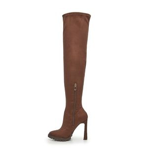 Jennifer Lopez Brown Over the Knee Boots